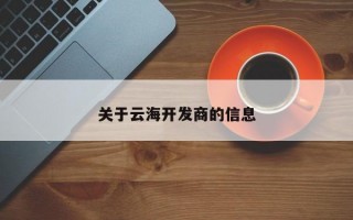 关于云海开发商的信息